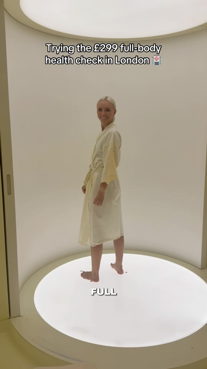 Futuristic Health Check Experience in London