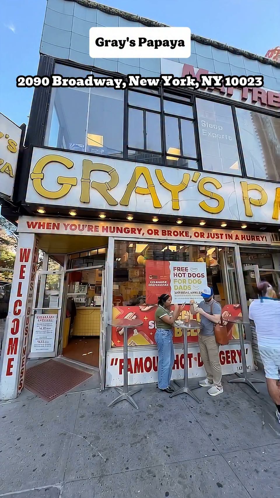 Iconic New York Hot Dog Stand