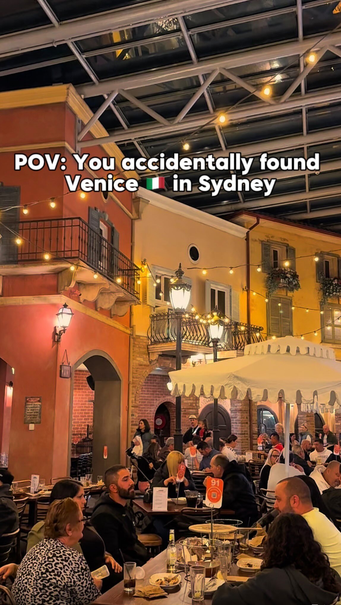 Venice-Themed Dining In Australia