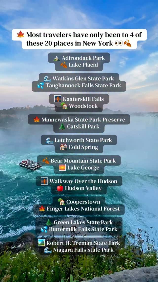 New York State's Best Fall Foliage Destinations