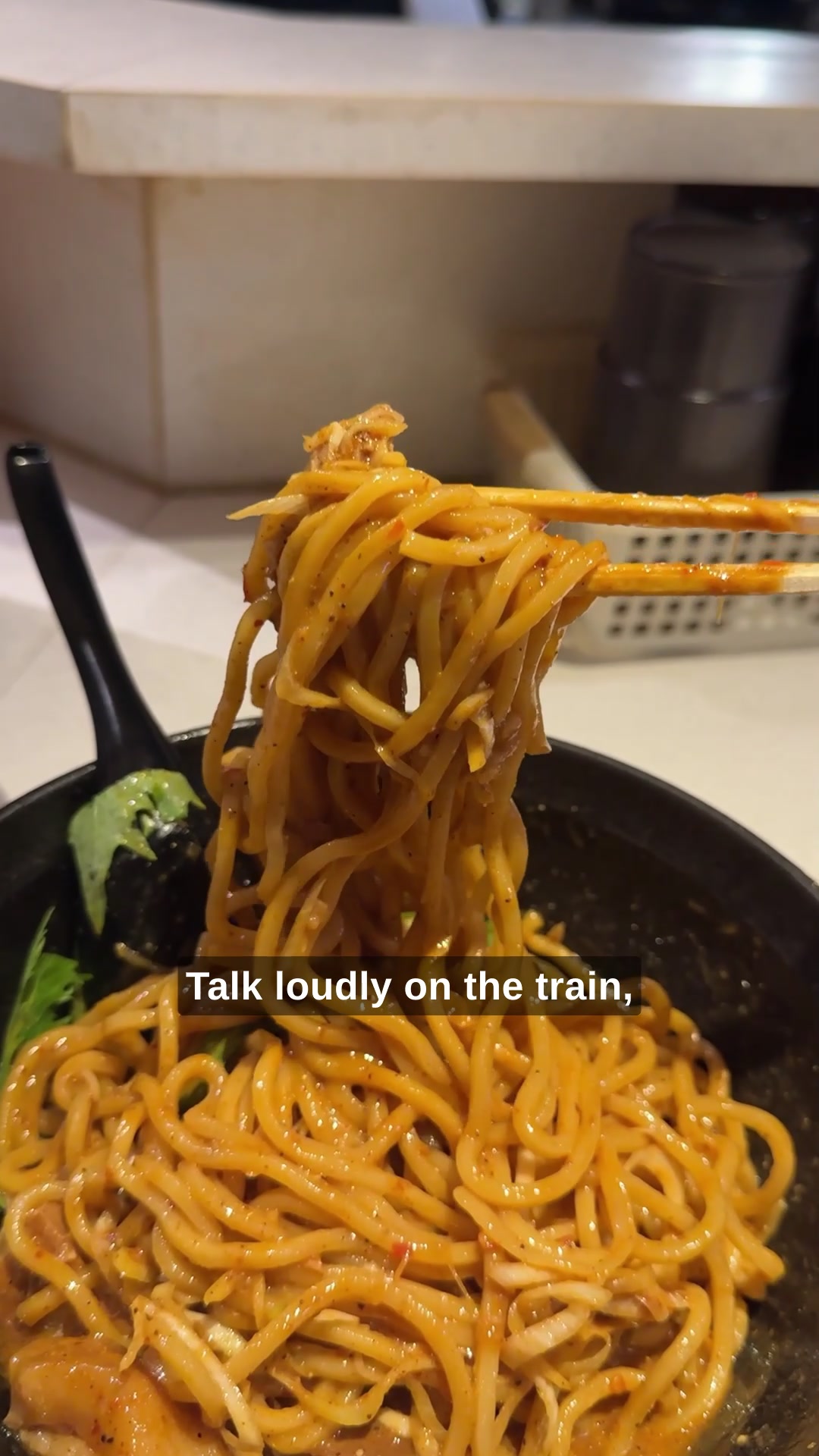 Spicy Miso Maze Soba in Tokyo