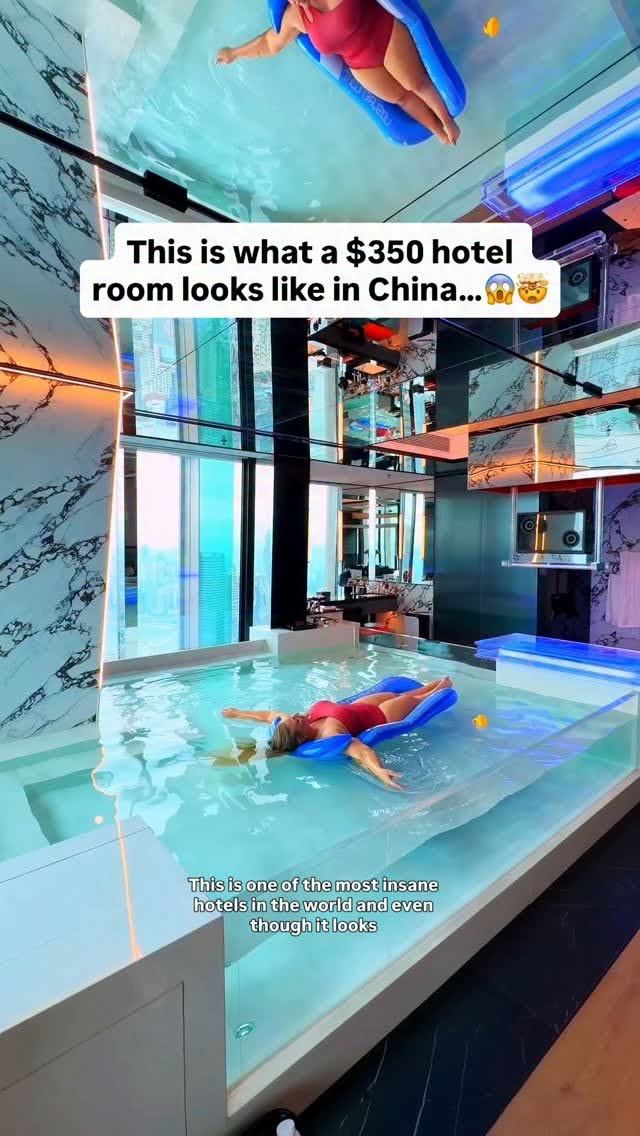 Chongqing Hotel Room Offers Infinity Pool With City Views