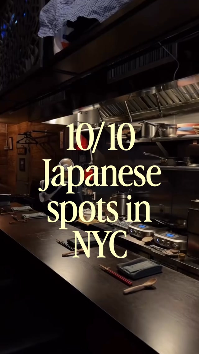 NYC's Top Japanese Eateries and Matcha Cafes