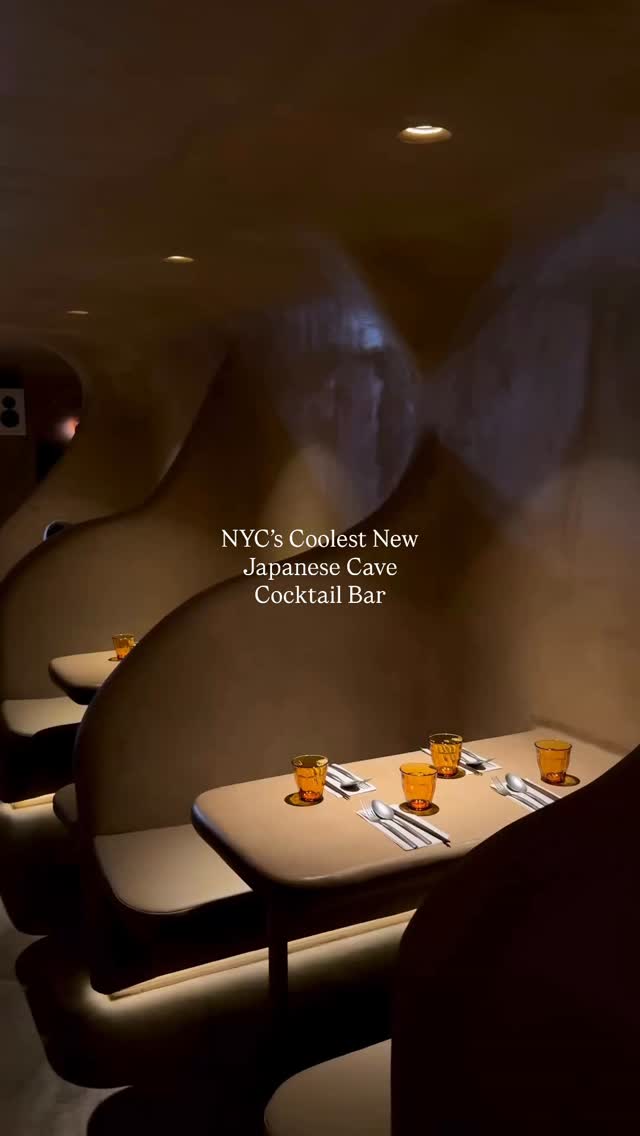 New Japanese Cave-Themed Cocktail Bar Opens
