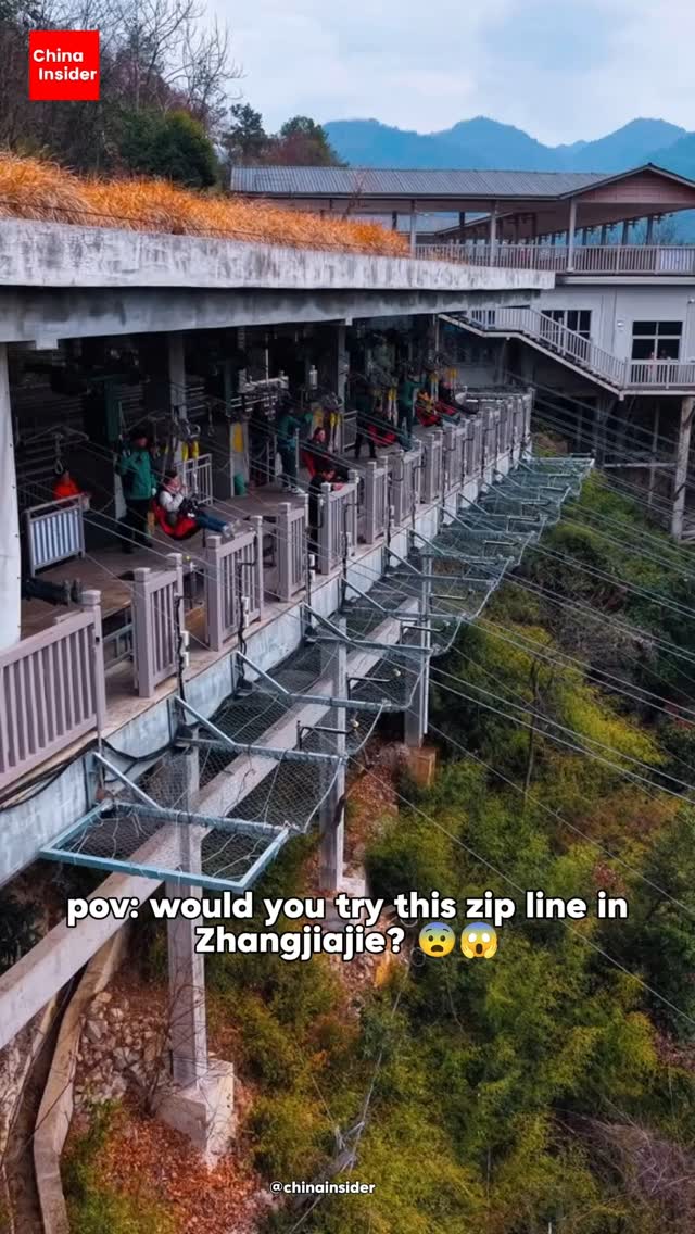 Zhangjiajie Canyon Zipline Adventure Near Glass Bridge