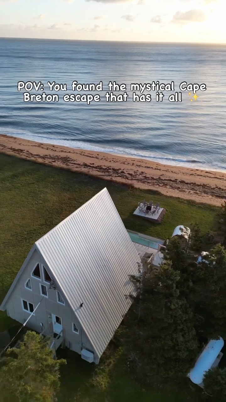 Oceanfront Cape Breton Chalet Offers Spa Amenities