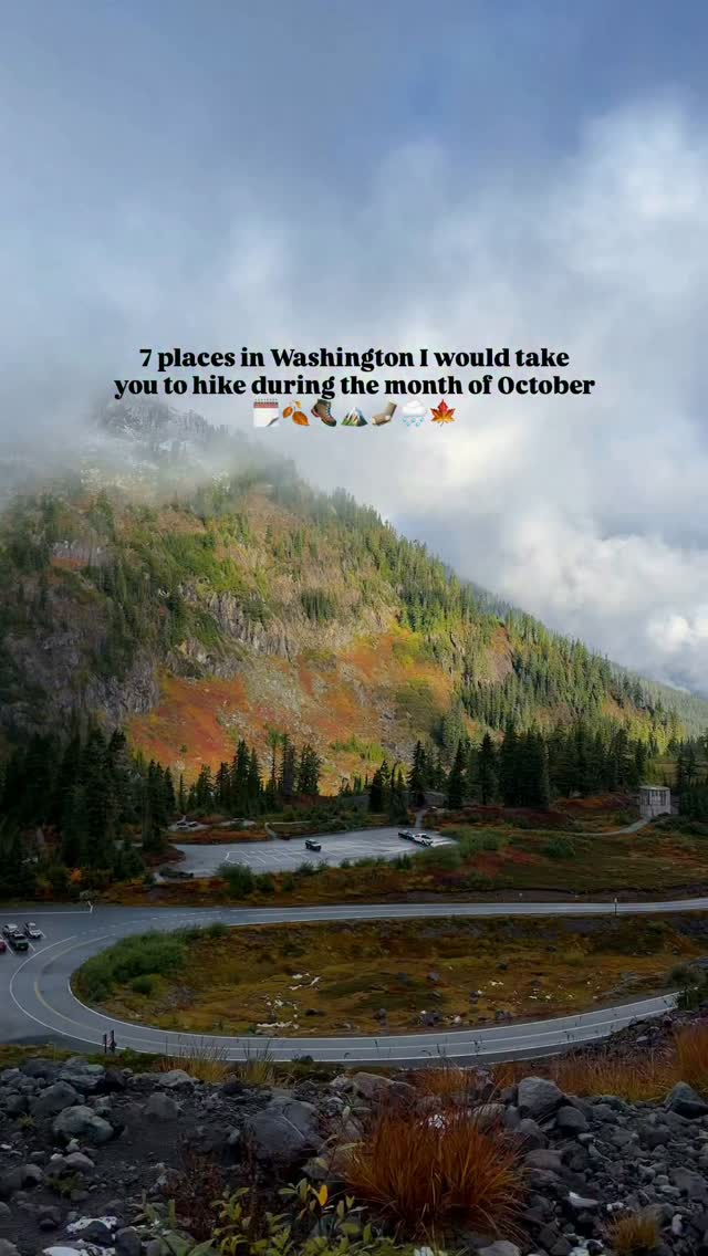 Washington State Fall Hikes With Larch Colors