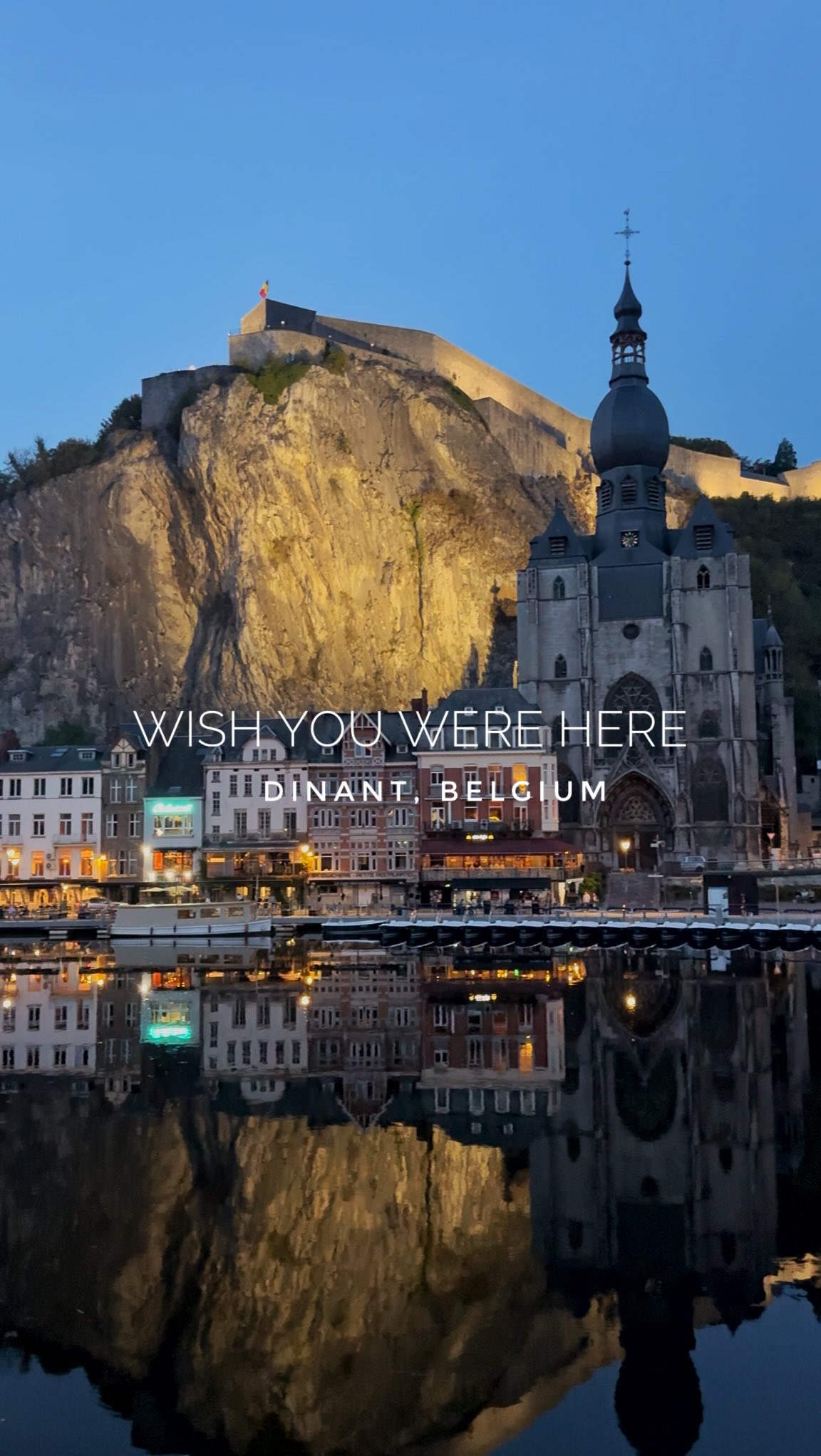 Dinant's Historic Citadel, Cave, and River Views
