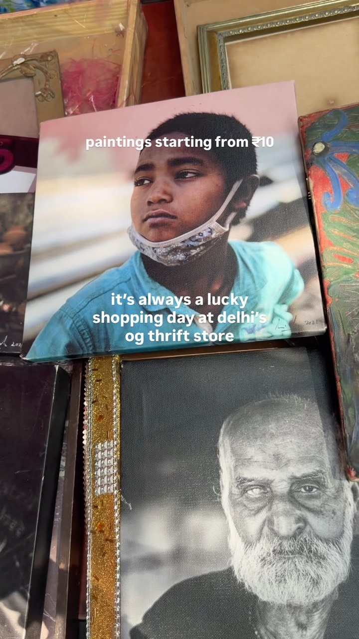 Lajpat Nagar's Vintage Designer Thrift Studio