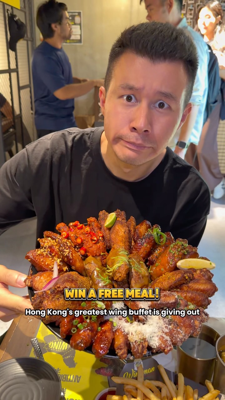 Wingman HK Offers Unlimited Chicken Wings and Snacks