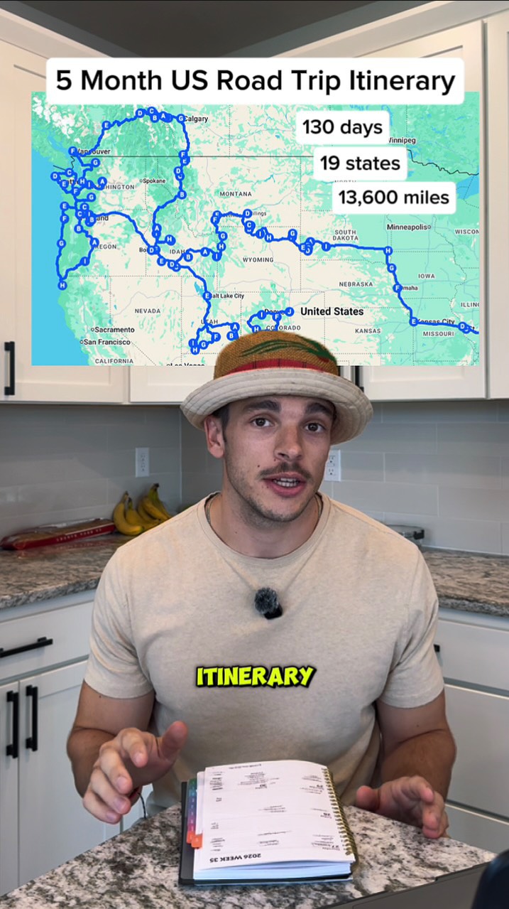National Parks and Cities Road Trip Adventure
