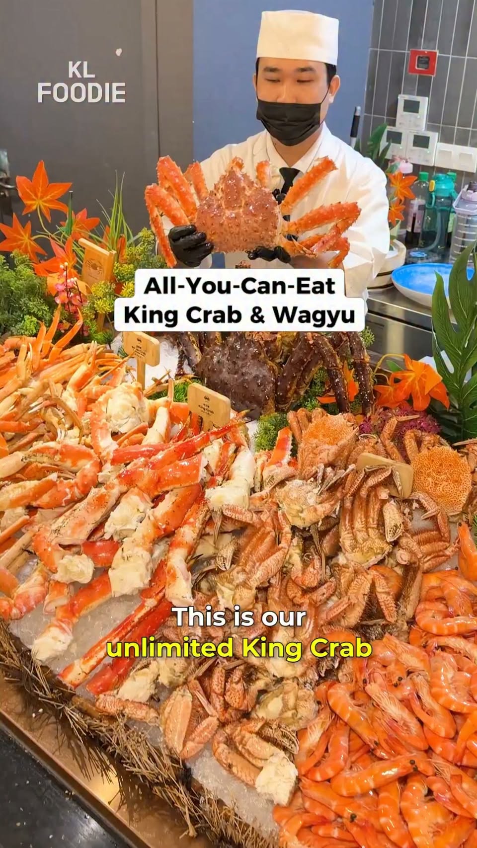 Kuala Lumpur Buffet Features King Crab and Wagyu