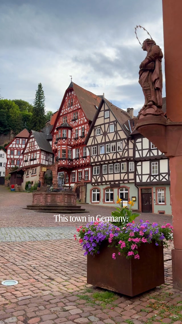 Picturesque Miltenberg Along The Main River
