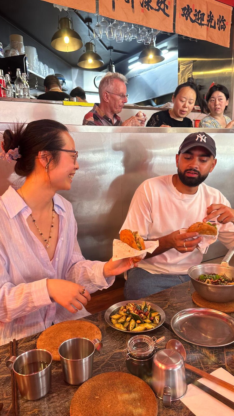 Uncle Kang in Paris's 13th Arrondissement