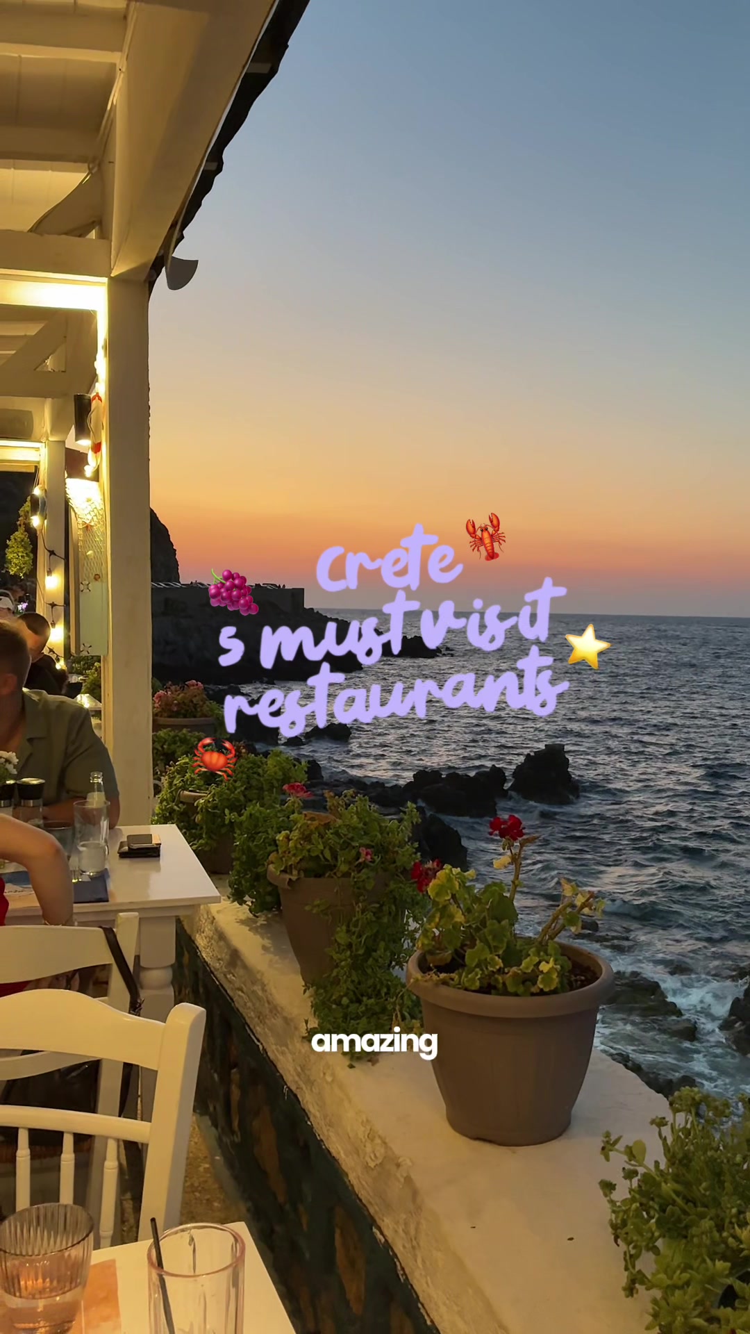 Crete's Top Restaurants With Seaside Views