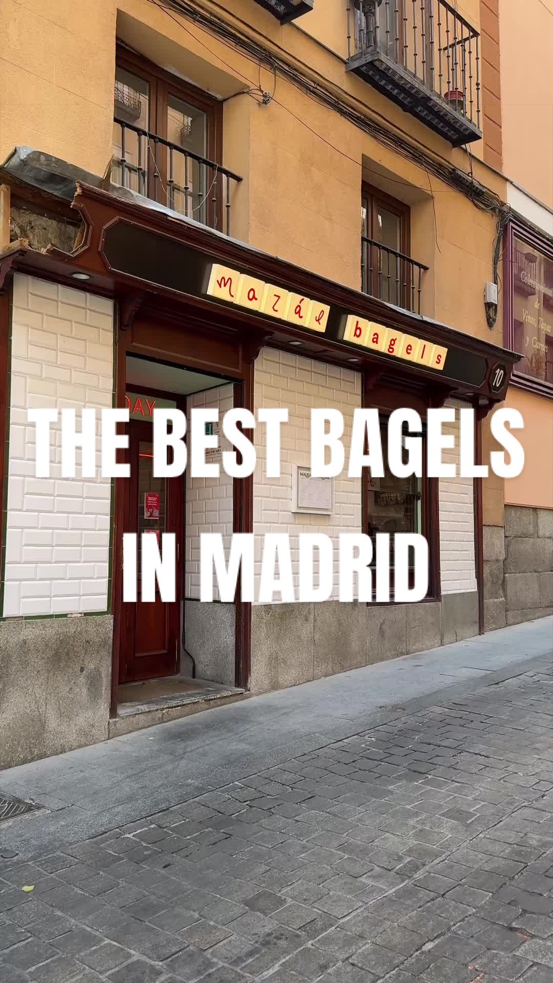 Madrid's Best Bagel Spot, Mazál Bagels
