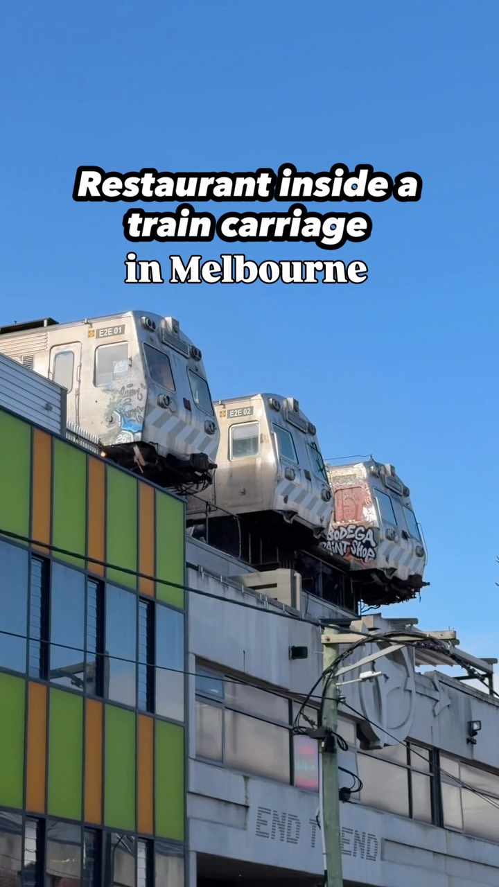Melbourne Train Carriage Burger Joint