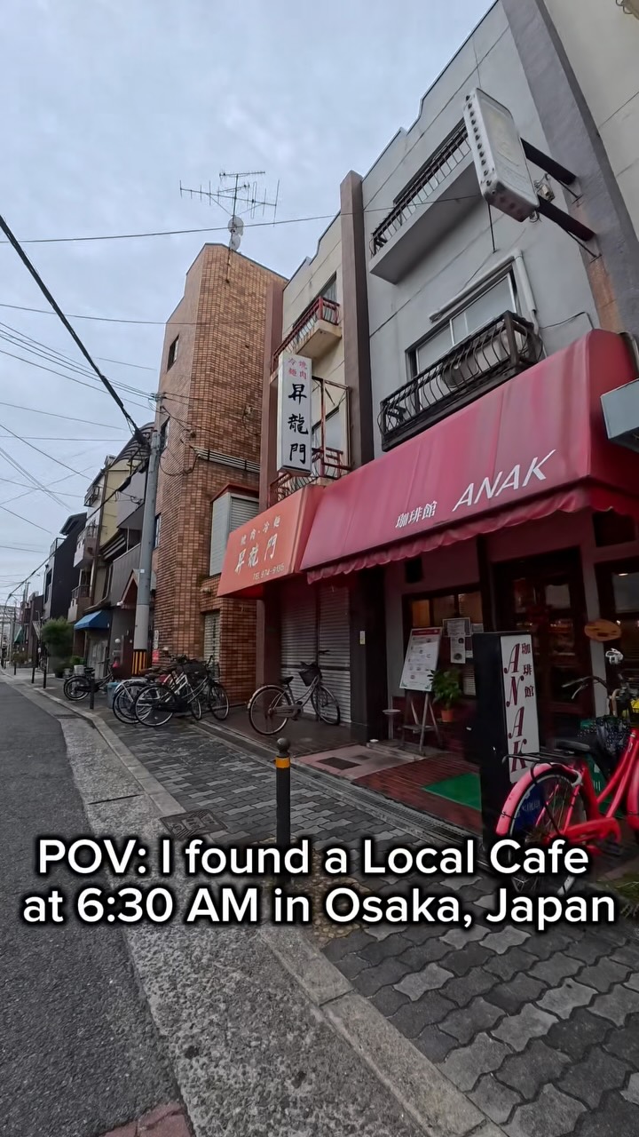 Osaka Cafe Morning Routine With Owner