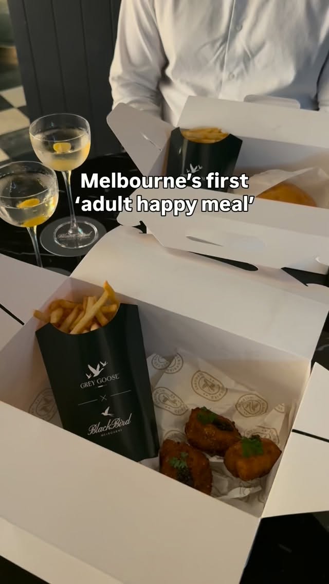 Blackbird Restaurant Offers Adult Happy Meal
