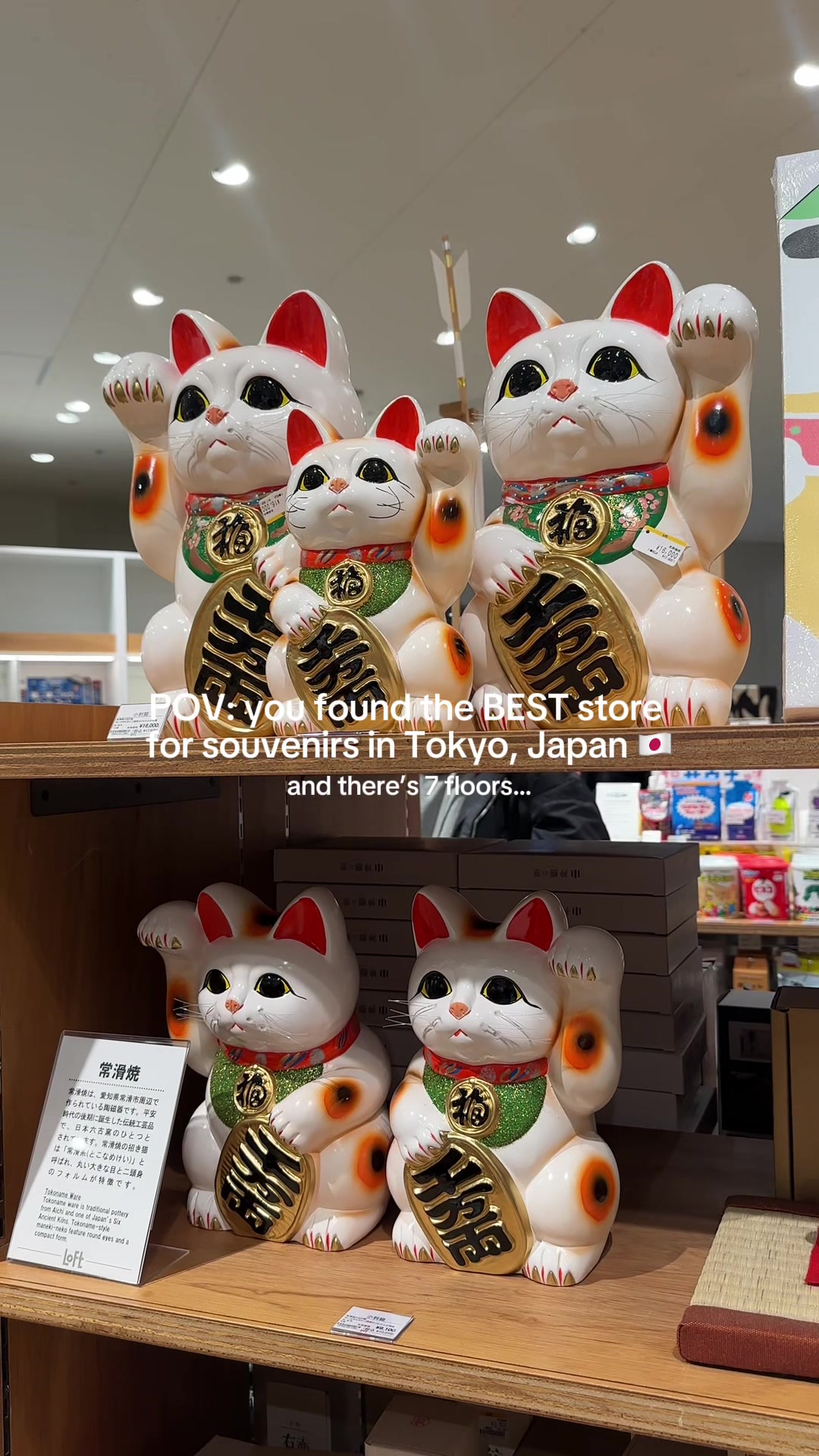 Tokyo Loft Store: A Souvenir Shopping Destination