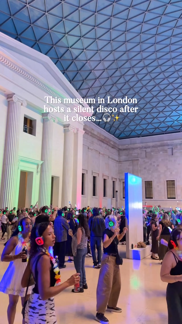 Silent Disco at The British Museum