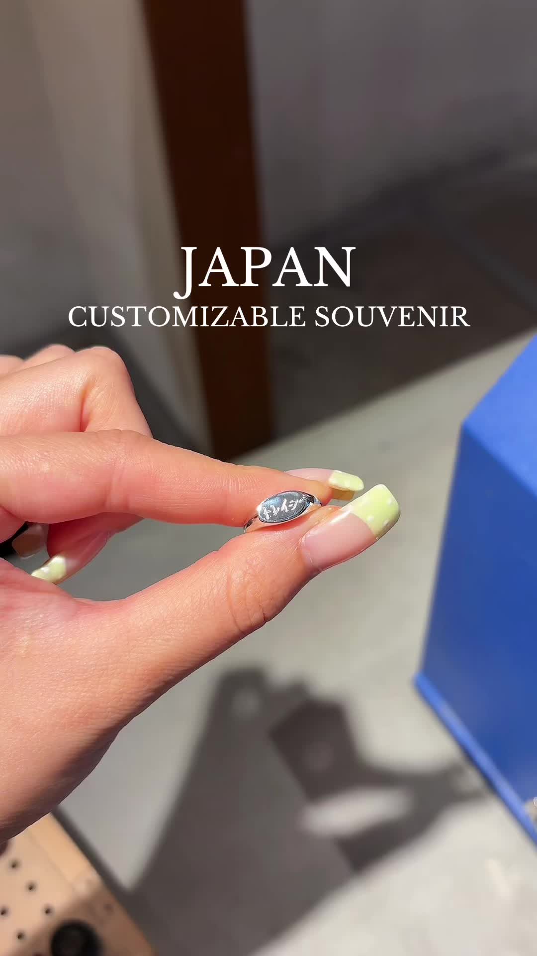 Personalized Ring Shop in Kyoto, Japan