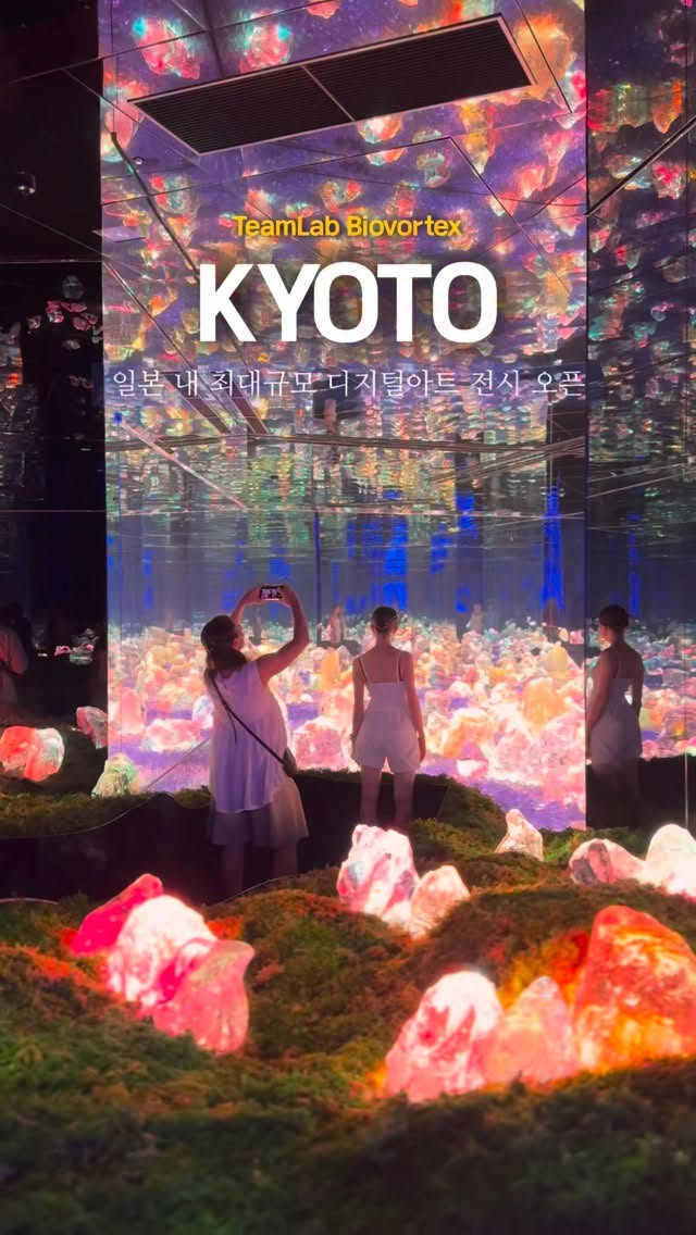 Interactive Digital Art Exhibition Opens in Kyoto