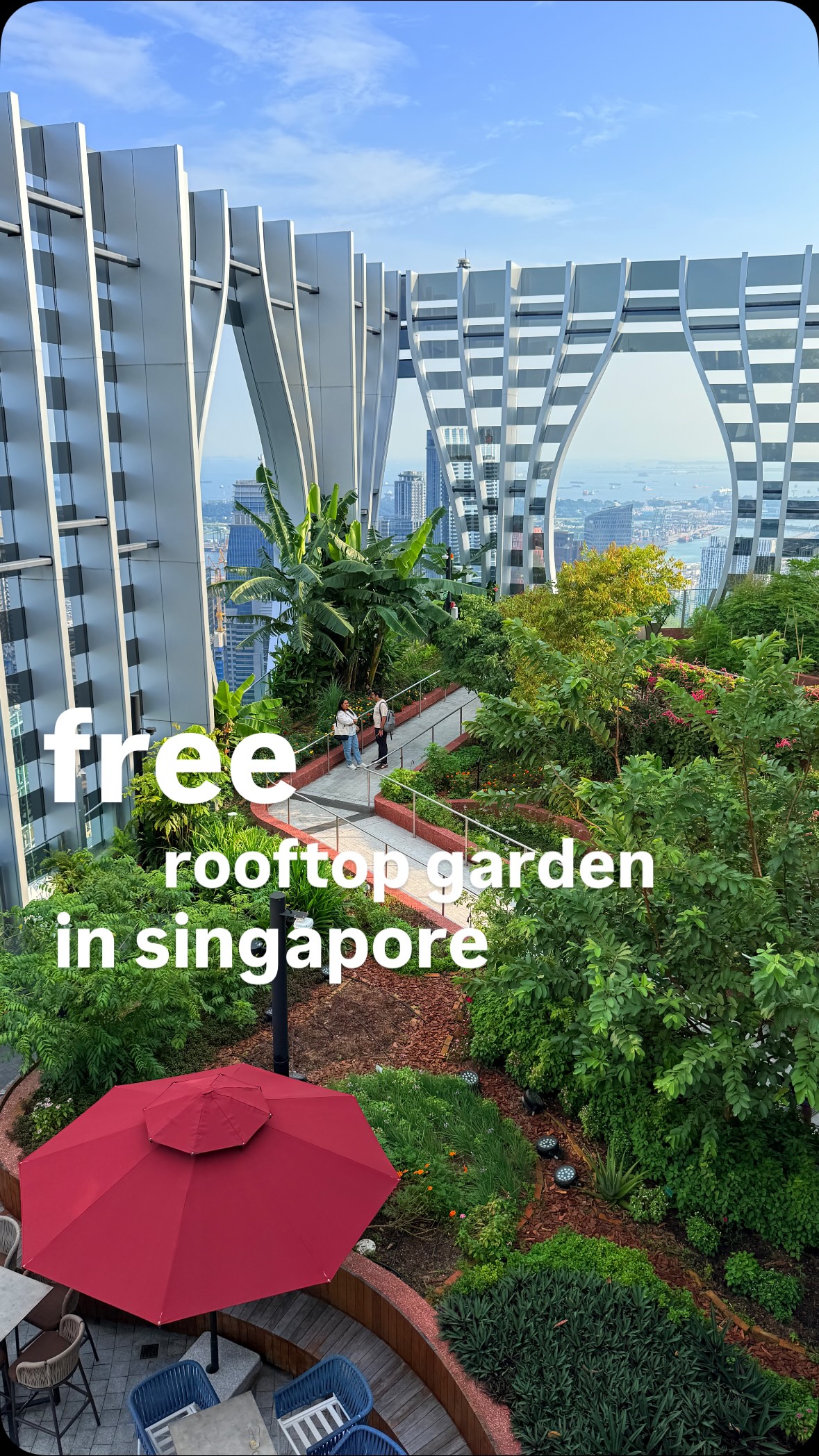 Singapore's Sky Garden Offers Free City Views