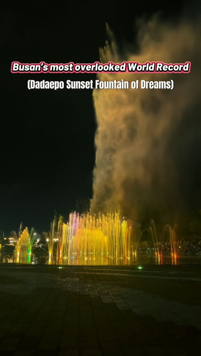 Dadaepo Beach & Musical Fountain
