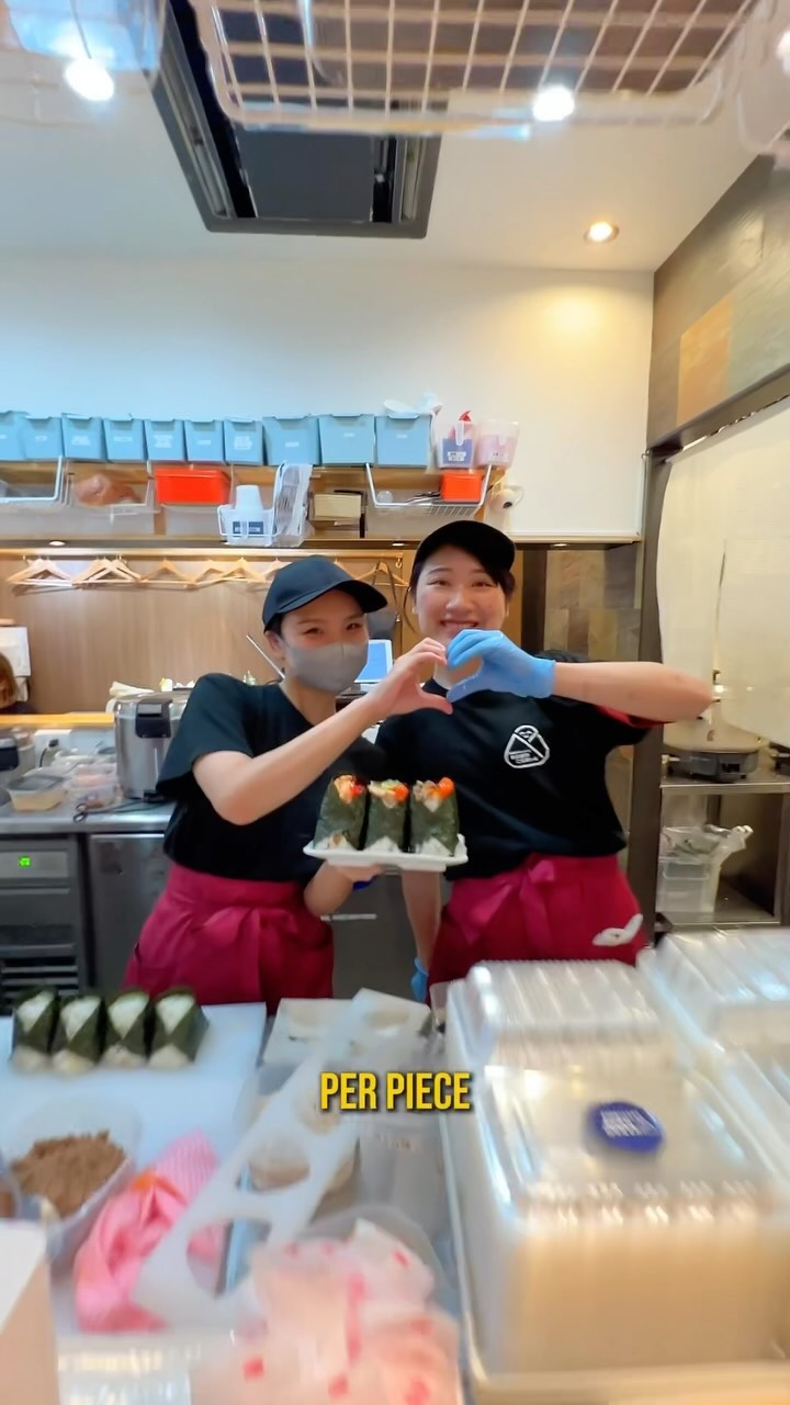 Osaka Onigiri Restaurant Serves Delicious Rice Balls
