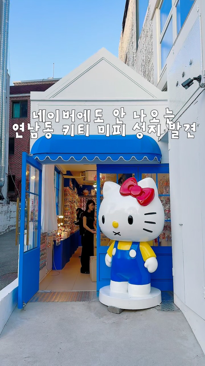 Hello Kitty and Miffy Shop Near Hongdae