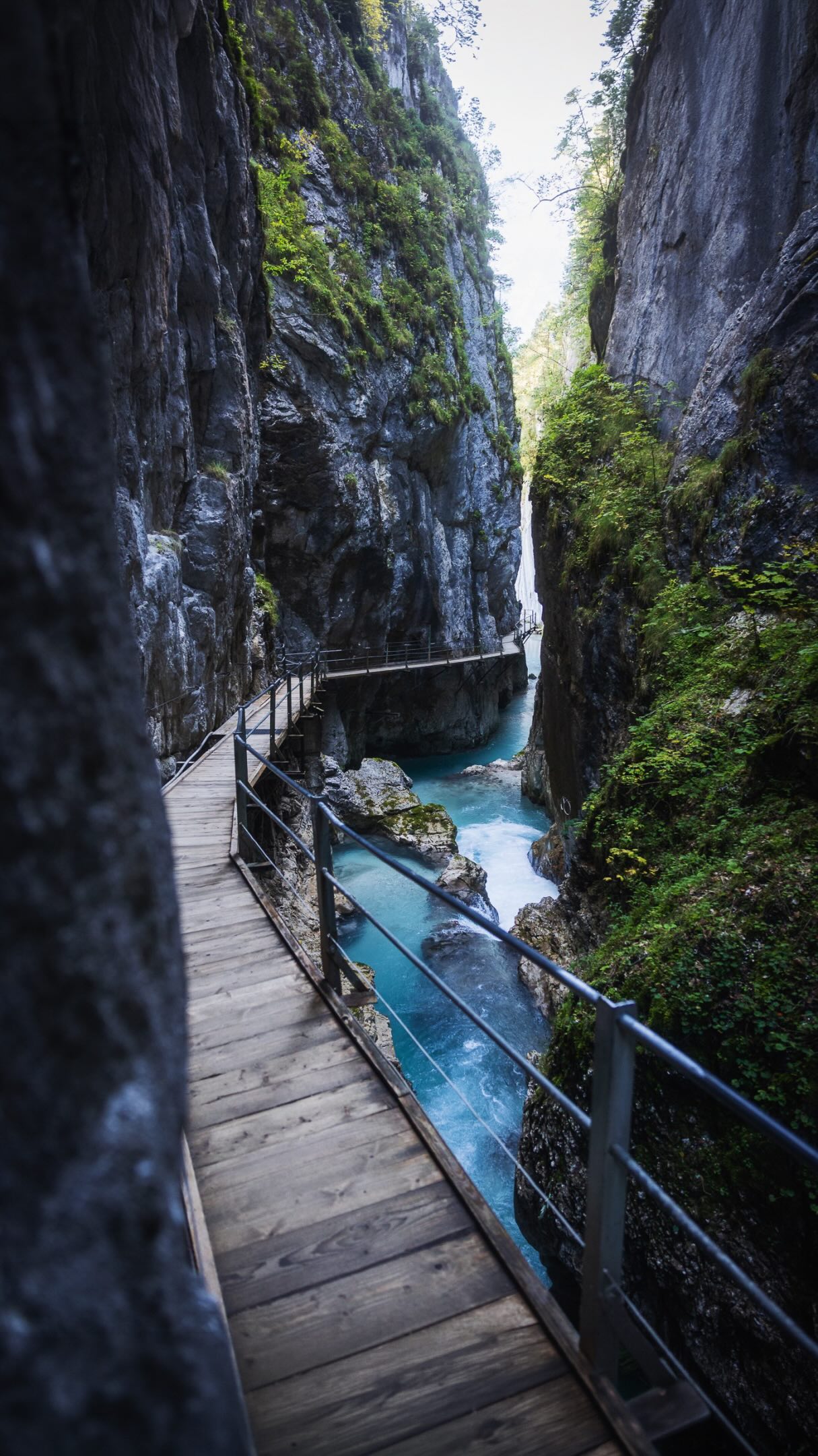 Gorges and Waterfalls on German-Austrian Border