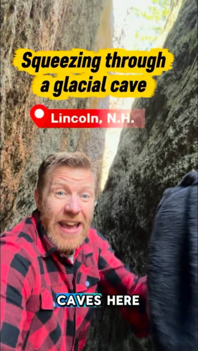 Glacial Cave Found Atop Loon Mountain Summit