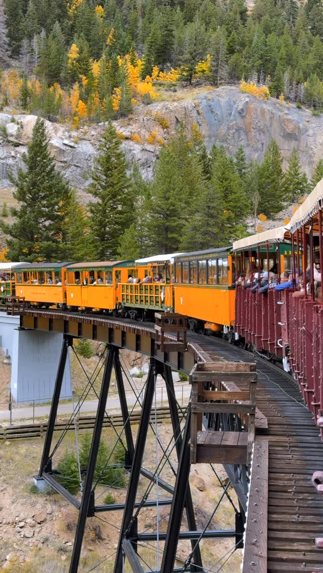 Scenic Colorado Train Ride Through Rocky Mountains