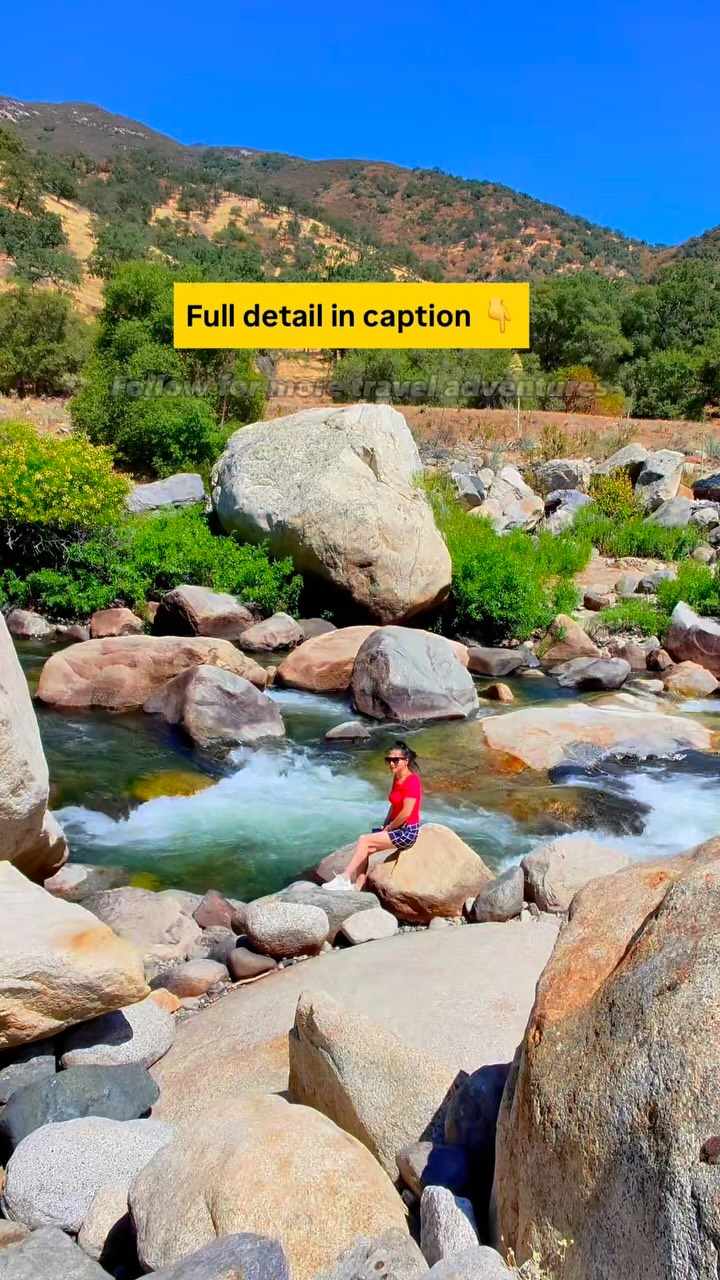 Sequoia National Park Area's River and Swimming Holes