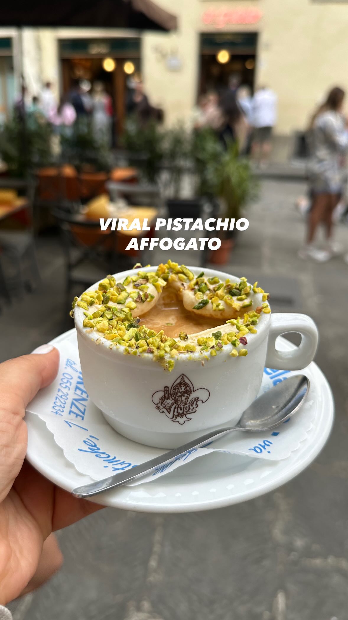 Vivoli's Viral Affogato in Florence
