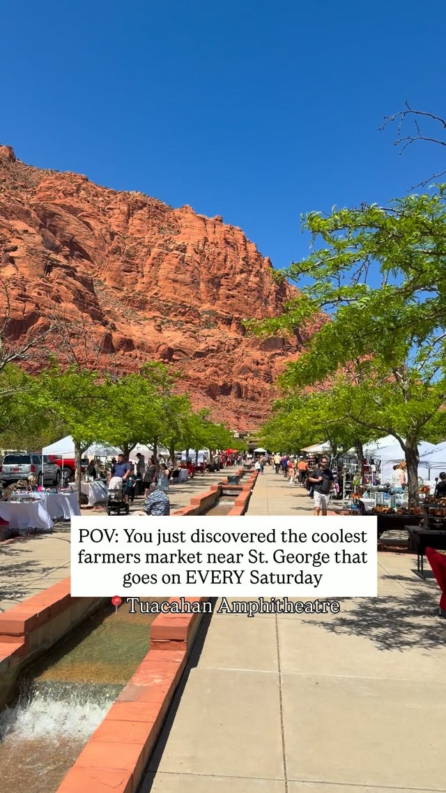 Tuacahn Amphitheatre: A Scenic Arts and Crafts Market