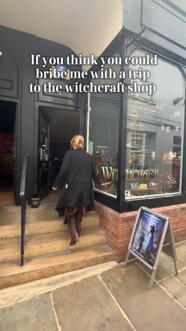 Witchcraft Shop Features Magical Items
