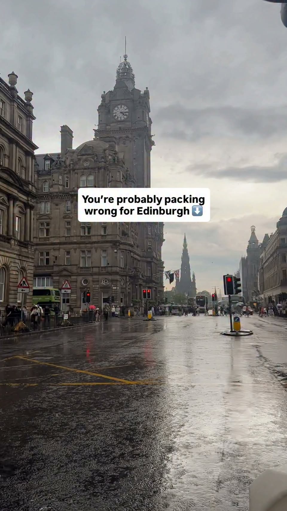Edinburgh Packing Essentials For Unpredictable Weather