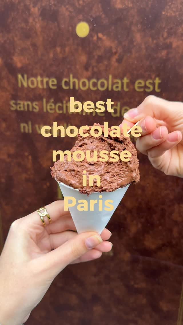 Parisian Chocolate Mousse at Chapon