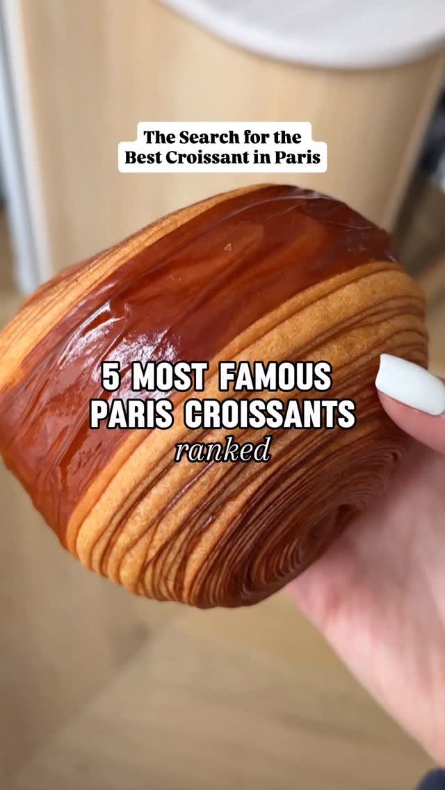 Paris's Top 5 Croissant Destinations