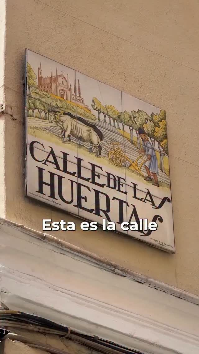 Madrid's Calle de las Huertas: Eateries, Bars, and Cafes