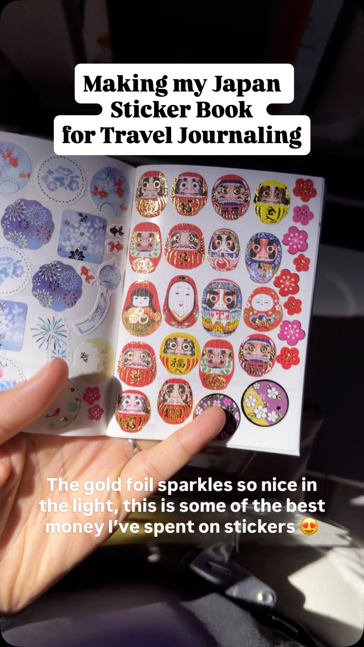 Japan Trip Sticker Organization At Itoya