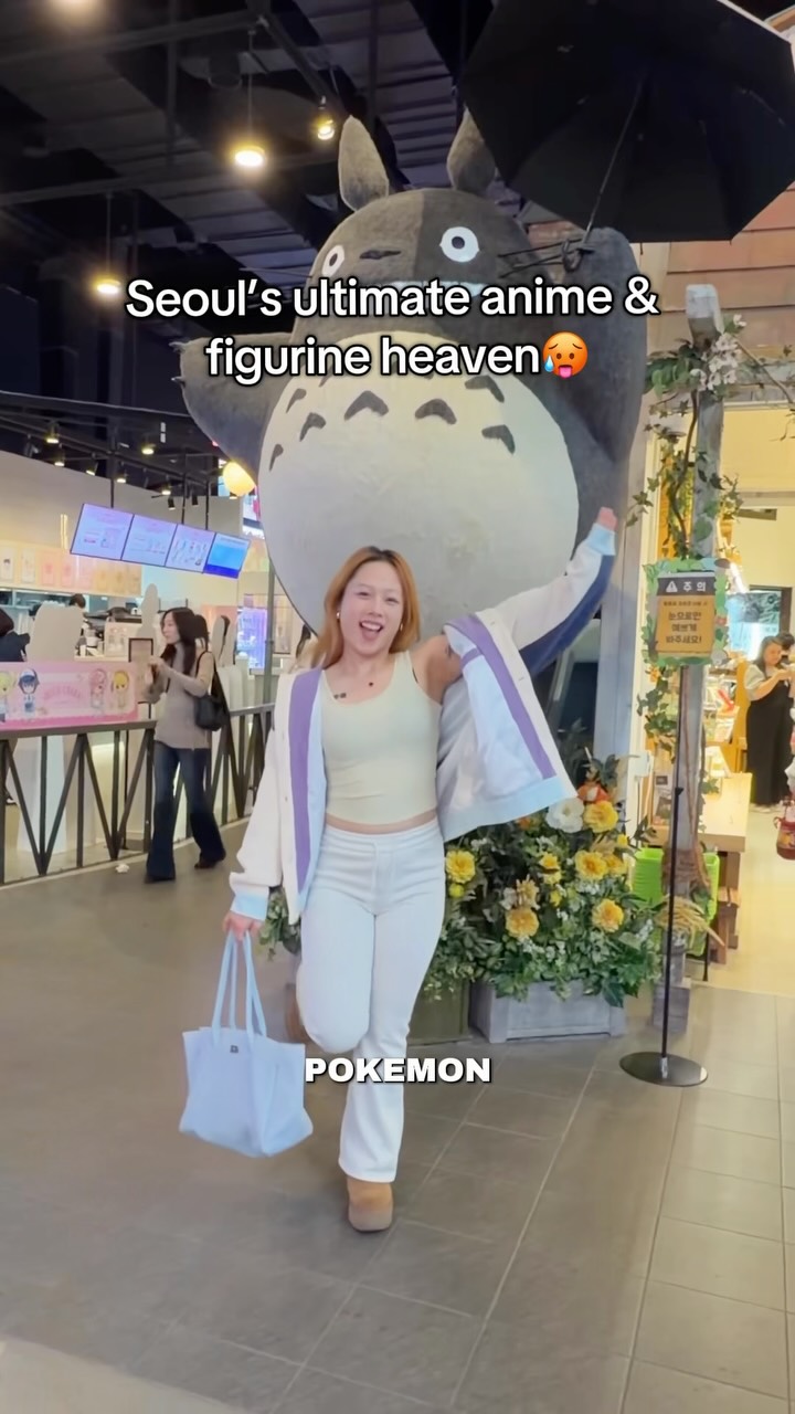 Anime and Collectible Shops in Seoul Mall