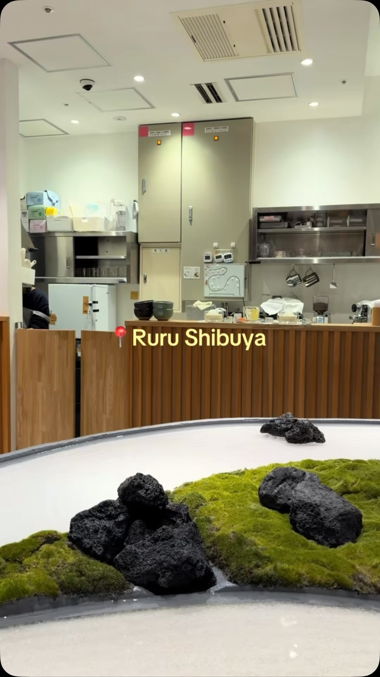 Ruru Shibuya: Tokyo's Moss and Waterfall Cafe