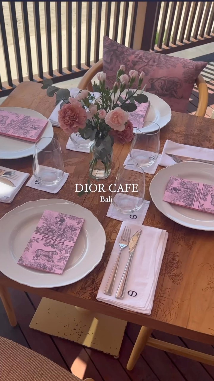 Dior Cafe at Sundara Bali Offers Elegant Dining