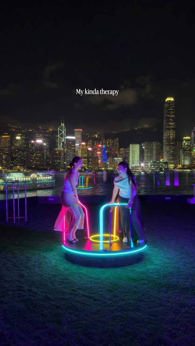 Victoria Harbour Nighttime Merry-Go-Round