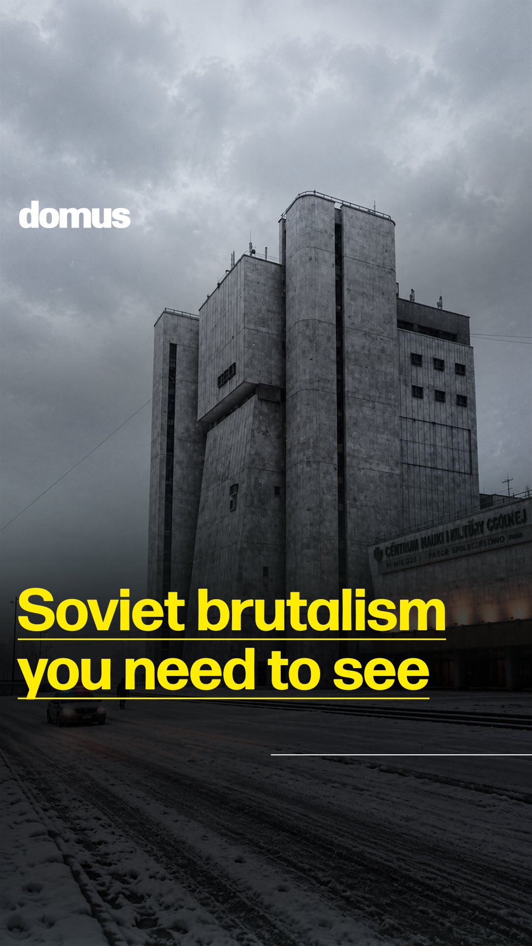 Soviet Brutalist Architecture Across Republics