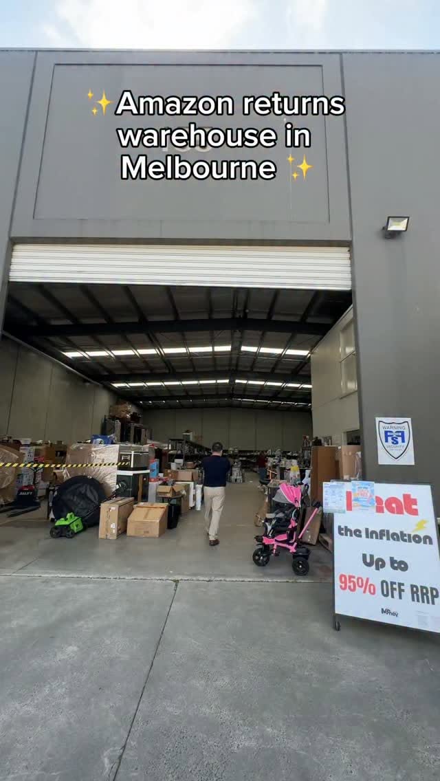Amazon Returns Bargains at Money Madness Warehouse