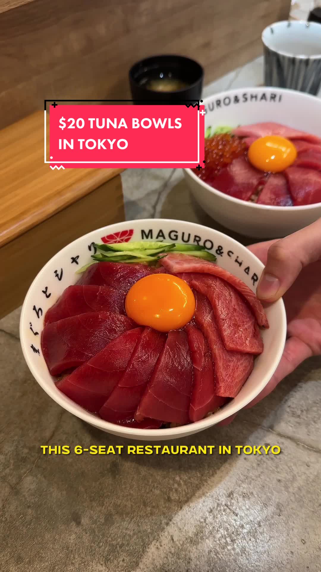 Tokyo's Tuna and Rice Bowl Specialist Restaurant
